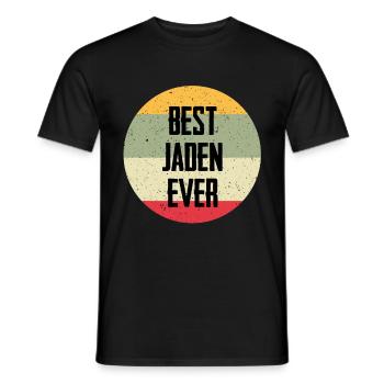 Best Jaden Ever - Männer T-Shirt - Schwarz - Vorne - AI Model Male 178 light (178cm)