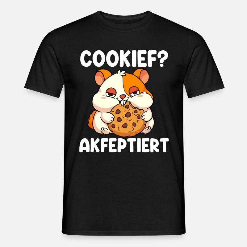 Cookief accepte - T-shirt homme - noir