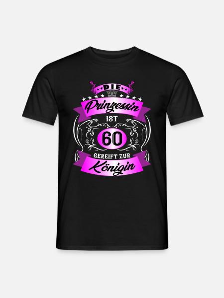 60 Geburtstag Frauen Geschenk 60 Jahre Geburtstag - Männer T-Shirt - Schwarz
