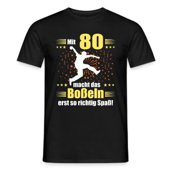 Boßeln Geschenk Boßler Bosseln Boßelsport - Männer T-Shirt - Schwarz - Vorne - AI Model Male 178 light (178cm)