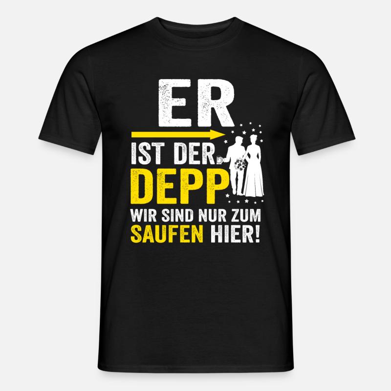 Junggesellenabschied Männer Geschenk lustig - Männer T-Shirt - Schwarz