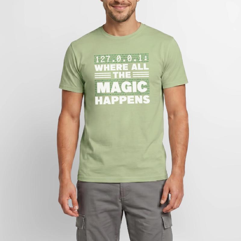 Nicht faul im Debug-Modus Algorithmus-Programmierung Codin Männer T-Shirt