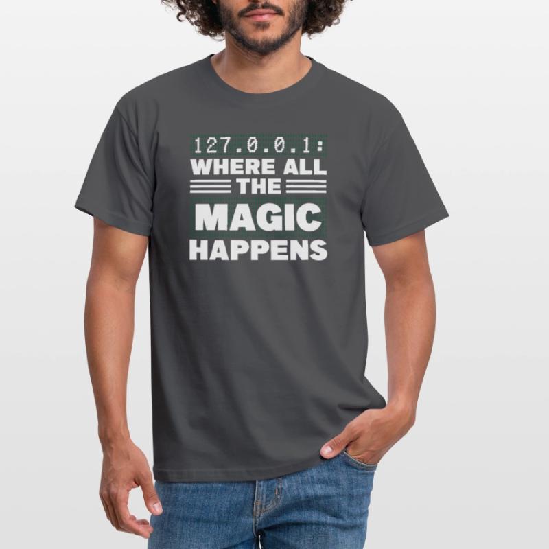 Nicht faul im Debug-Modus Algorithmus-Programmierung Codin Männer T-Shirt