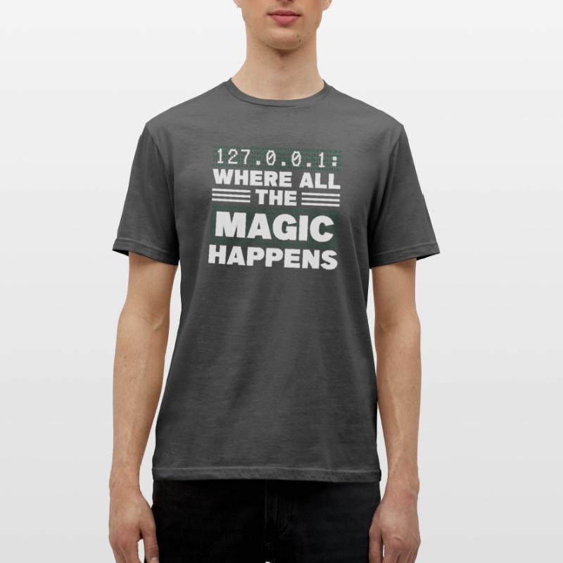 Nicht faul im Debug-Modus Algorithmus-Programmierung Codin Männer T-Shirt