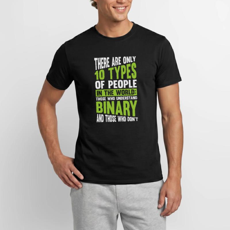 Pas paresseux en mode de débogage Code de programmation de l’algorithme T-shirt homme