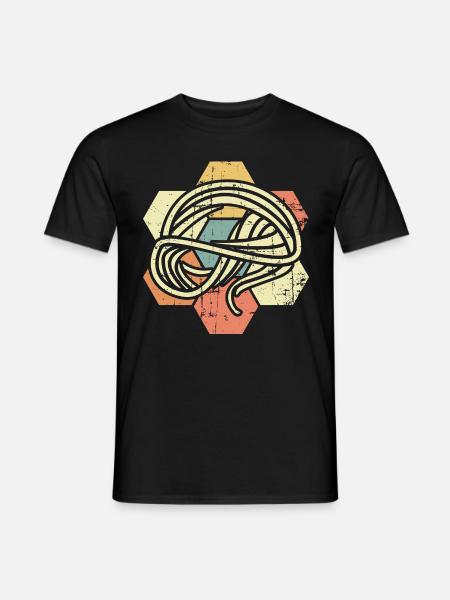 spaghetti - Men's T-Shirt - black