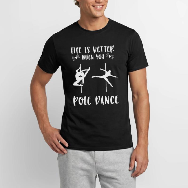 Pole Dance Pole Dancing Pole Dance Stripper Men's T-Shirt
