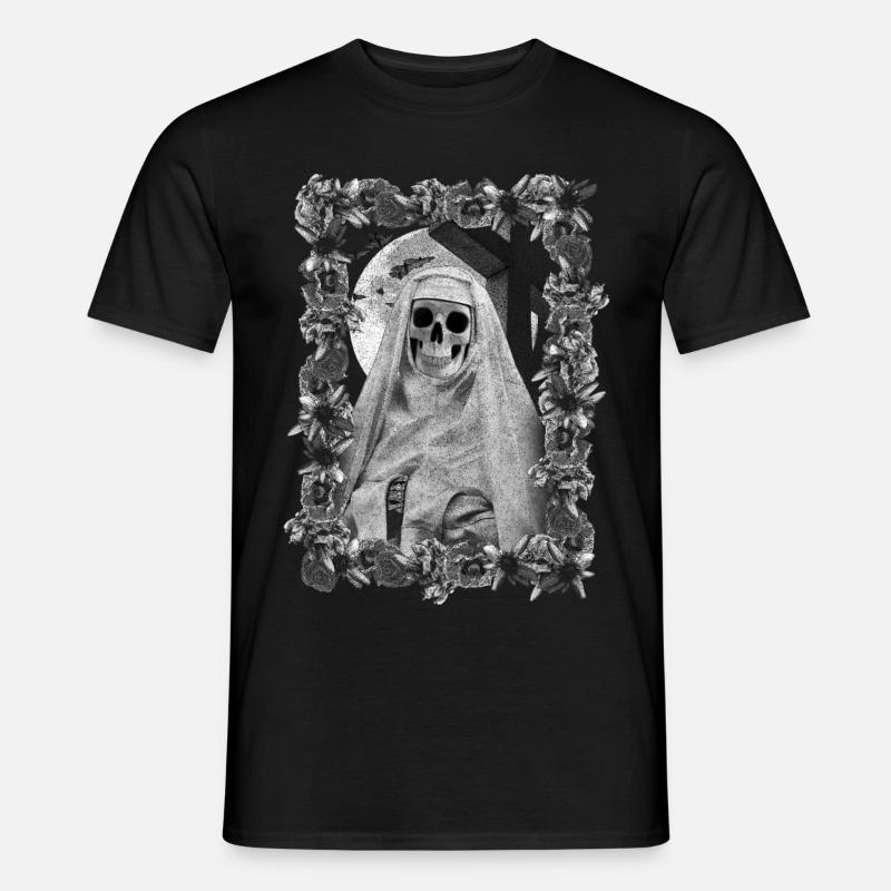 Nonne des Todes - Männer T-Shirt - Schwarz