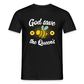 Donneur de miel apiculteur Abeilles Proverbes T-shirt - T-shirt homme - noir - Devant - AI Model Male 178 light (178cm)