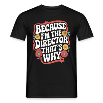 Filmemacher Filmregisseur Kameramann Film - Männer T-Shirt - Schwarz - Vorne - AI Model Male 178 light (178cm)
