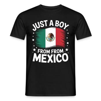 Mexico Mexico Mexican Spanish - Men's T-Shirt - black - Front - AI Model Male 178 light (178cm)