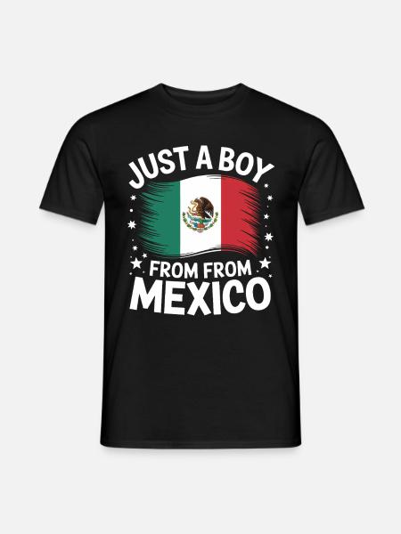 Mexico Mexico Mexican Spanish - Men's T-Shirt - black