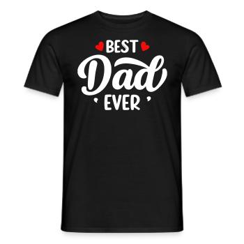Bester Papa aller Zeiten - Männer T-Shirt - Schwarz - Vorne - AI Model Male 178 light (178cm)