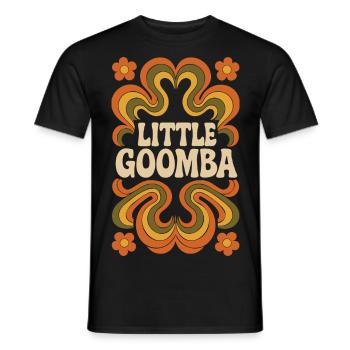 LITTLE GOOMBA - Männer T-Shirt - Schwarz - Vorne - AI Model Male 178 light (178cm)