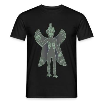 Démon Pazuzu - T-shirt homme - noir - Devant - AI Model Male 178 light (178cm)