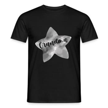 Seestern - Männer T-Shirt - Schwarz - Vorne - AI Model Male 178 light (178cm)