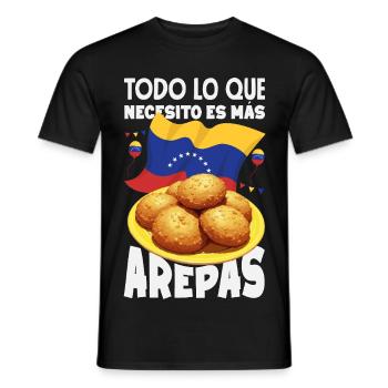 Venezuela Flagge Stolz & Heimat Venezuela - Männer T-Shirt - Schwarz - Vorne - AI Model Male 178 light (178cm)