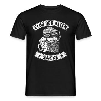 Club Der Alten Säcke Ältere Männer Rentner - Männer T-Shirt - Schwarz - Vorne - AI Model Male 178 light (178cm)