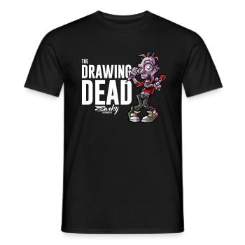 The Drawing Dead 01xa - T-shirt homme - noir - Devant - AI Model Male 178 light (178cm)