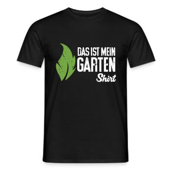 C’est mon t-shirt de jardin - T-shirt homme - noir - Devant - AI Model Male 178 light (178cm)