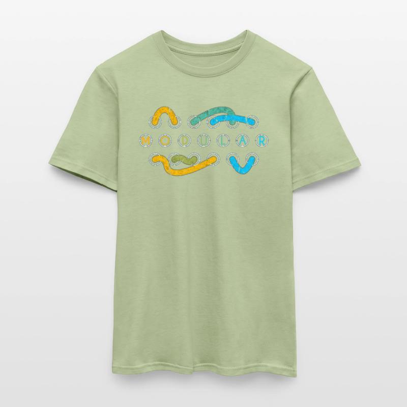 Modular synth patch cable Men’s T-shirt
