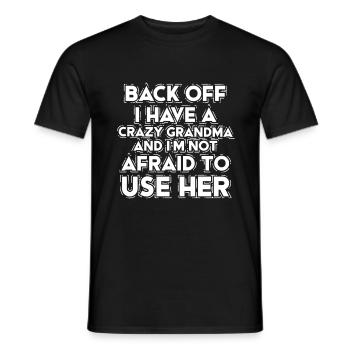 Oma Enkel Enkelin Enkelkind Geschenk Enkelkinder - Männer T-Shirt - Schwarz - Vorne - AI Model Male 178 light (178cm)