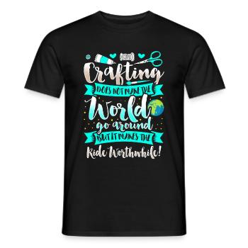 Artisanat - Artisanat Arts Éducation Loisirs - T-shirt homme - noir - Devant - AI Model Male 178 light (178cm)