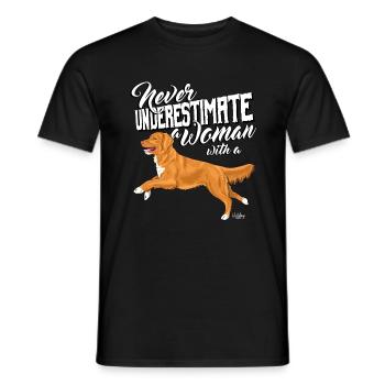 tollerunderestimate - T-shirt homme - noir - Devant - AI Model Male 178 light (178cm)