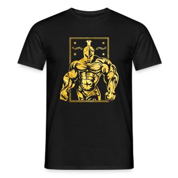 or spartiate - T-shirt homme - noir - Devant - AI Model Male 178 light (178cm)