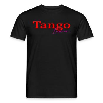 Tango - Männer T-Shirt - Schwarz - Vorne - AI Model Male 178 light (178cm)