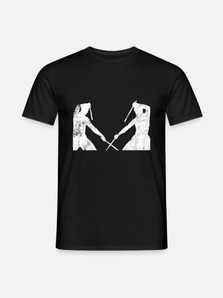 Escrima Arnis Kali - Männer T-Shirt - Schwarz