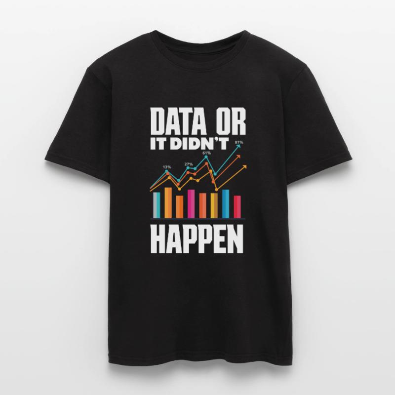 Data Analysis Data Technology Business Intelligence Men's T-Shirt