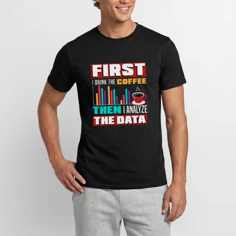 Funny Data Analytics Data Technology Business Men's T-Shirt