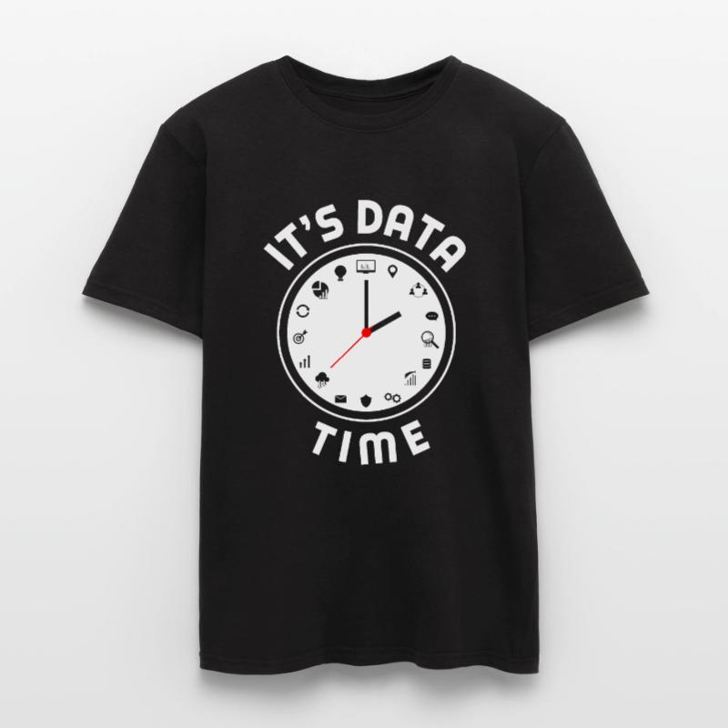 Data Engineering Data Analytics It's Data Time Men's T-Shirt