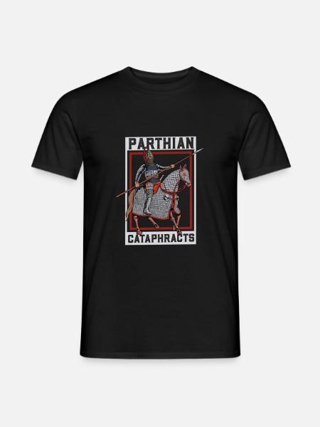 Lancer - Parthian Cataphract - Rider - Men's T-Shirt - black