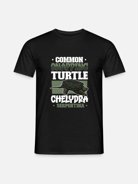 Snapping Turtle - Men's T-Shirt - black