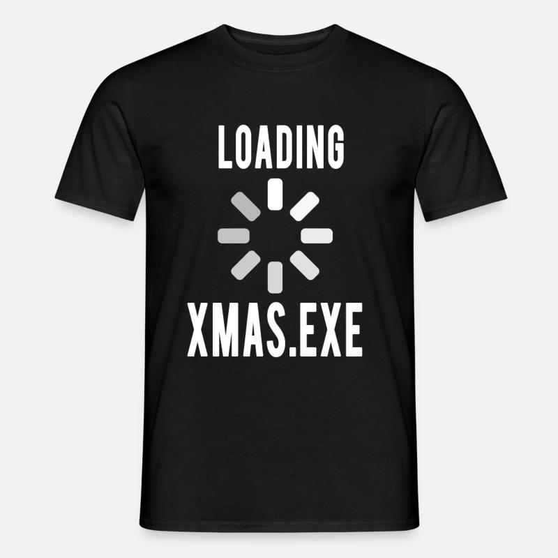 Lustiges Programmierer Weihnachtsgeschenk Gamer - Männer T-Shirt - Schwarz
