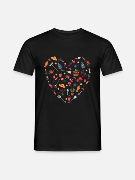 Jardin de jardin Jardinier Jardinier petit jardin - T-shirt homme - noir