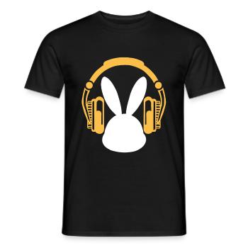 Pâques - T-shirt homme - noir - Devant - AI Model Male 178 light (178cm)