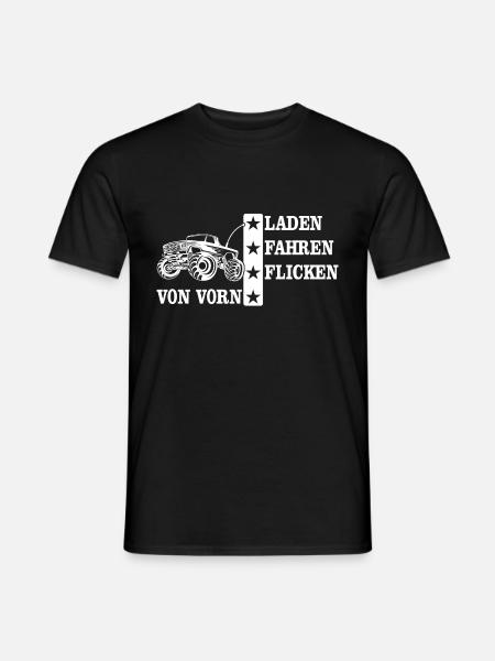 RC Car Modellauto Spruch - Männer T-Shirt - Schwarz