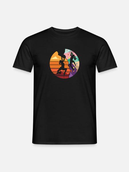 Mur escalade intérieur escalade intérieur - T-shirt homme - noir