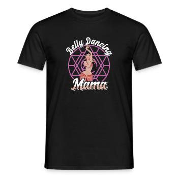 Mom Mother's Day Dance Instructors Egyptian - Men's T-Shirt - black - Front - AI Model Male 178 light (178cm)