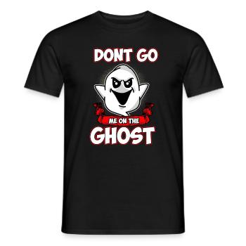 German Saying Deutsch English Denglisch Don't Go - Men's T-Shirt - black - Front - AI Model Male 178 light (178cm)