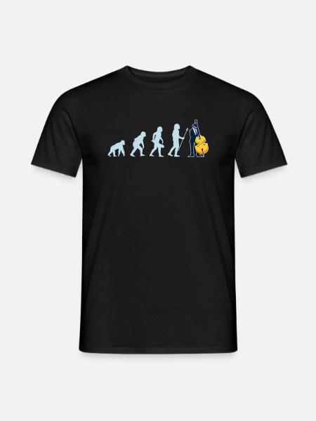 Contrebasse Contrebasse Joueur Contrebasse - T-shirt homme - noir