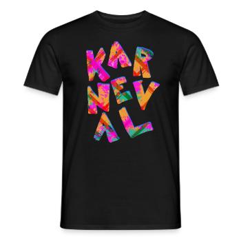 Carnaval - T-shirt homme - noir - Devant - AI Model Male 178 light (178cm)