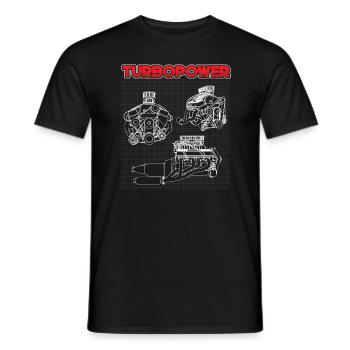 Maschinenbau-Reparatur-Maschinen-lustiges Geschenk - Männer T-Shirt - Schwarz - Vorne - AI Model Male 178 light (178cm)