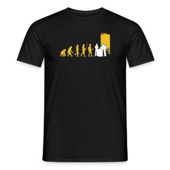 Brewery Brewing Ciders Fermentation Gift Beer - Men's T-Shirt - black - Front - AI Model Male 178 light (178cm)