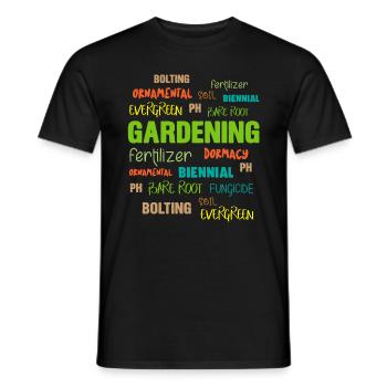 Jardinage Plantation Jardinage Jardinier cadeau - T-shirt homme - noir - Devant - AI Model Male 178 light (178cm)