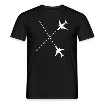 Avion pilote de drone avion cadeau - T-shirt homme - noir - Devant - AI Model Male 178 light (178cm)