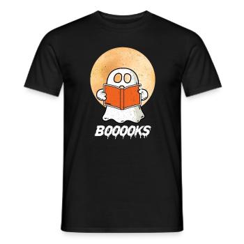 Bücher Ich liebe es, Bücher zu lesen - Männer T-Shirt - Schwarz - Vorne - AI Model Male 178 light (178cm)